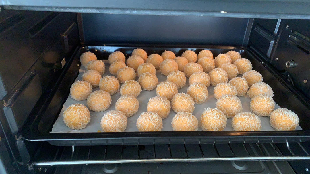 爆浆芝士红薯丸子