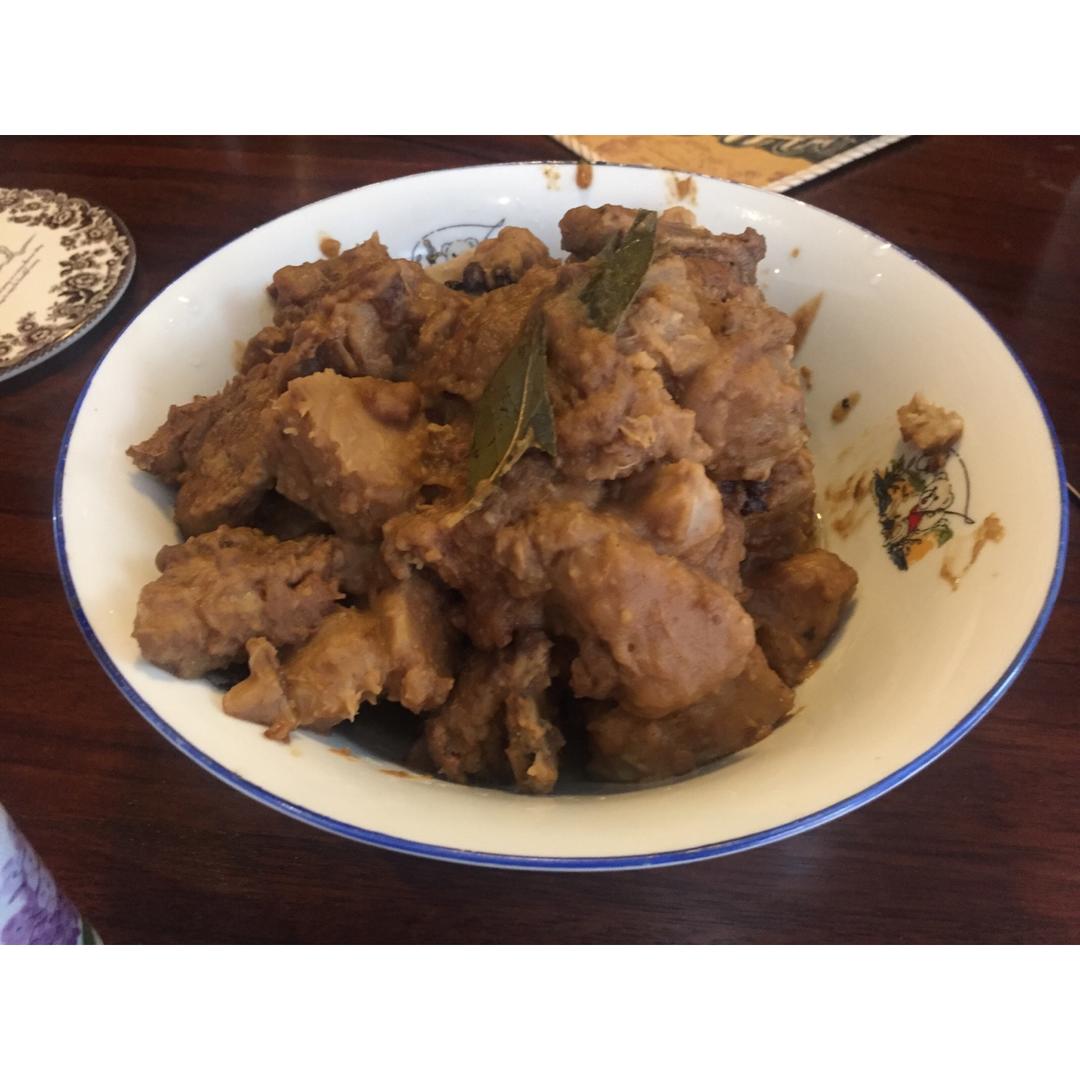 芋头烧排骨