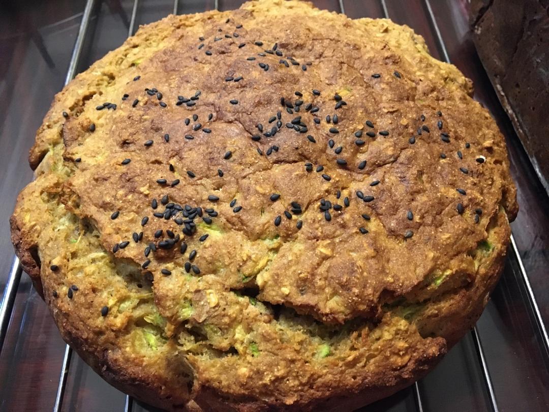 巧克力西葫芦快手面包（健康巧克力“蛋糕”）丨健康·烘焙