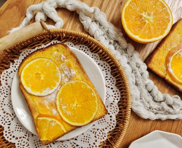 橙香🍊烤吐司的做法