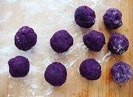 紫薯奶酪球的做法 步骤3