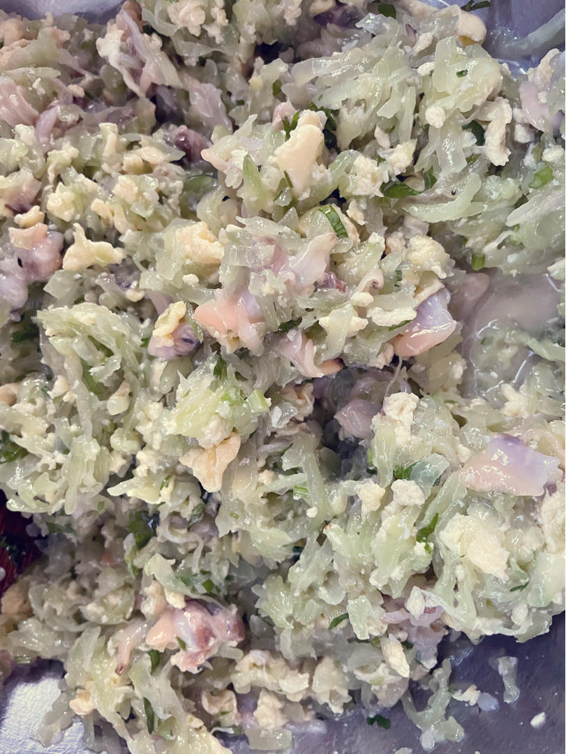 老黄瓜素馅饺子