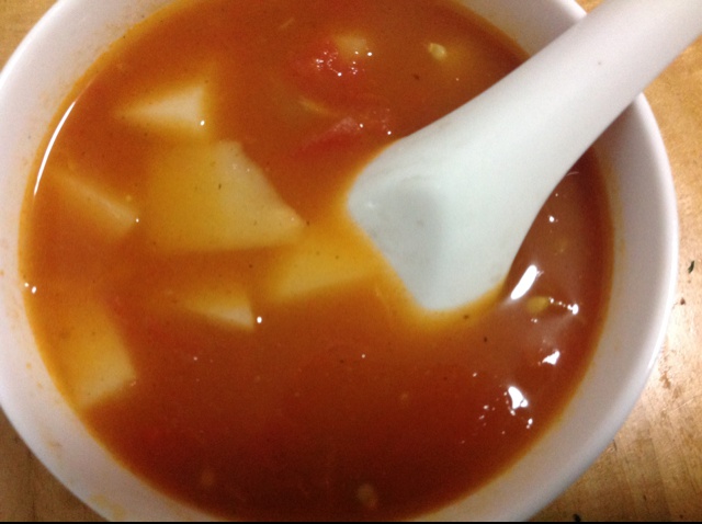 番茄土豆浓汤