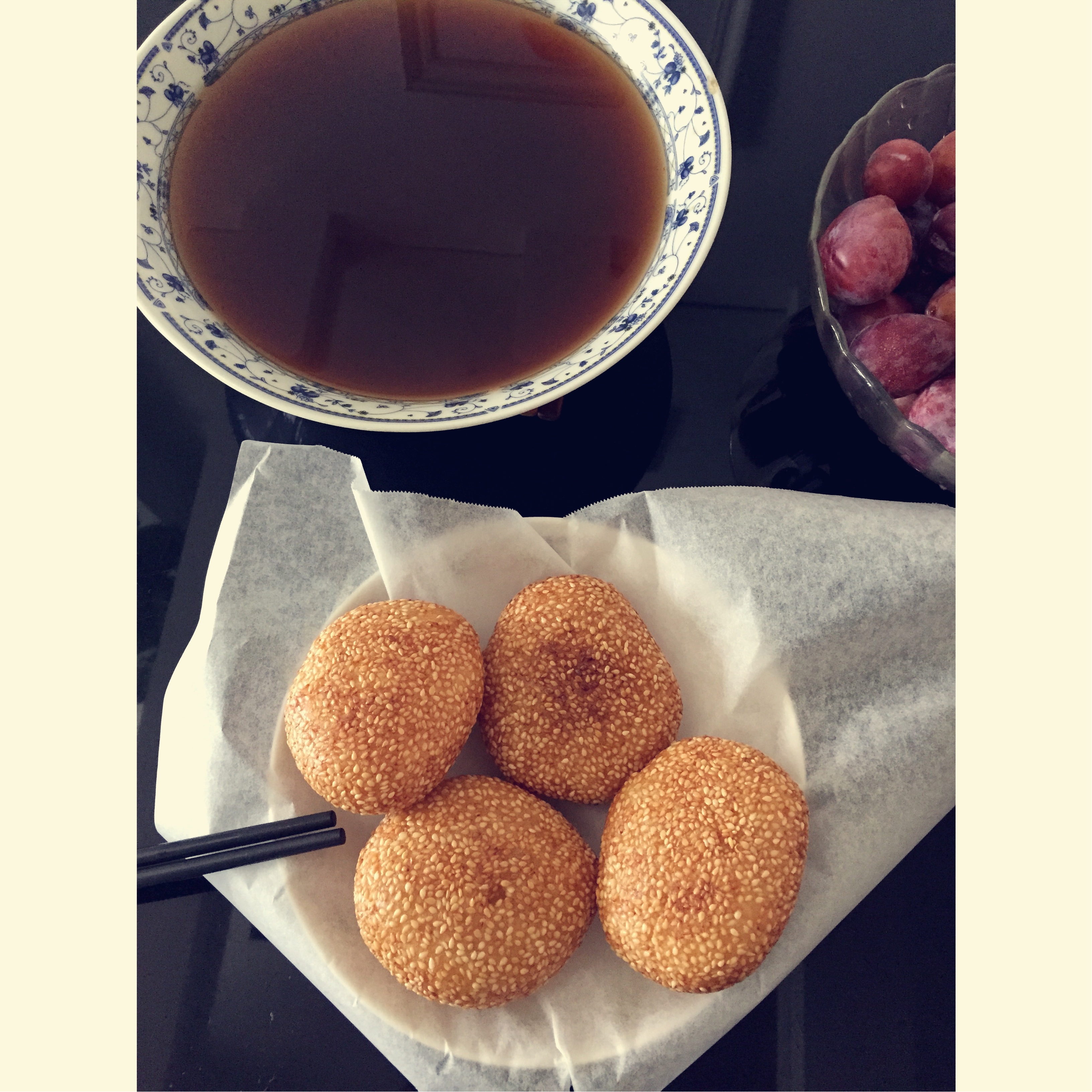 空心麻团..麻元