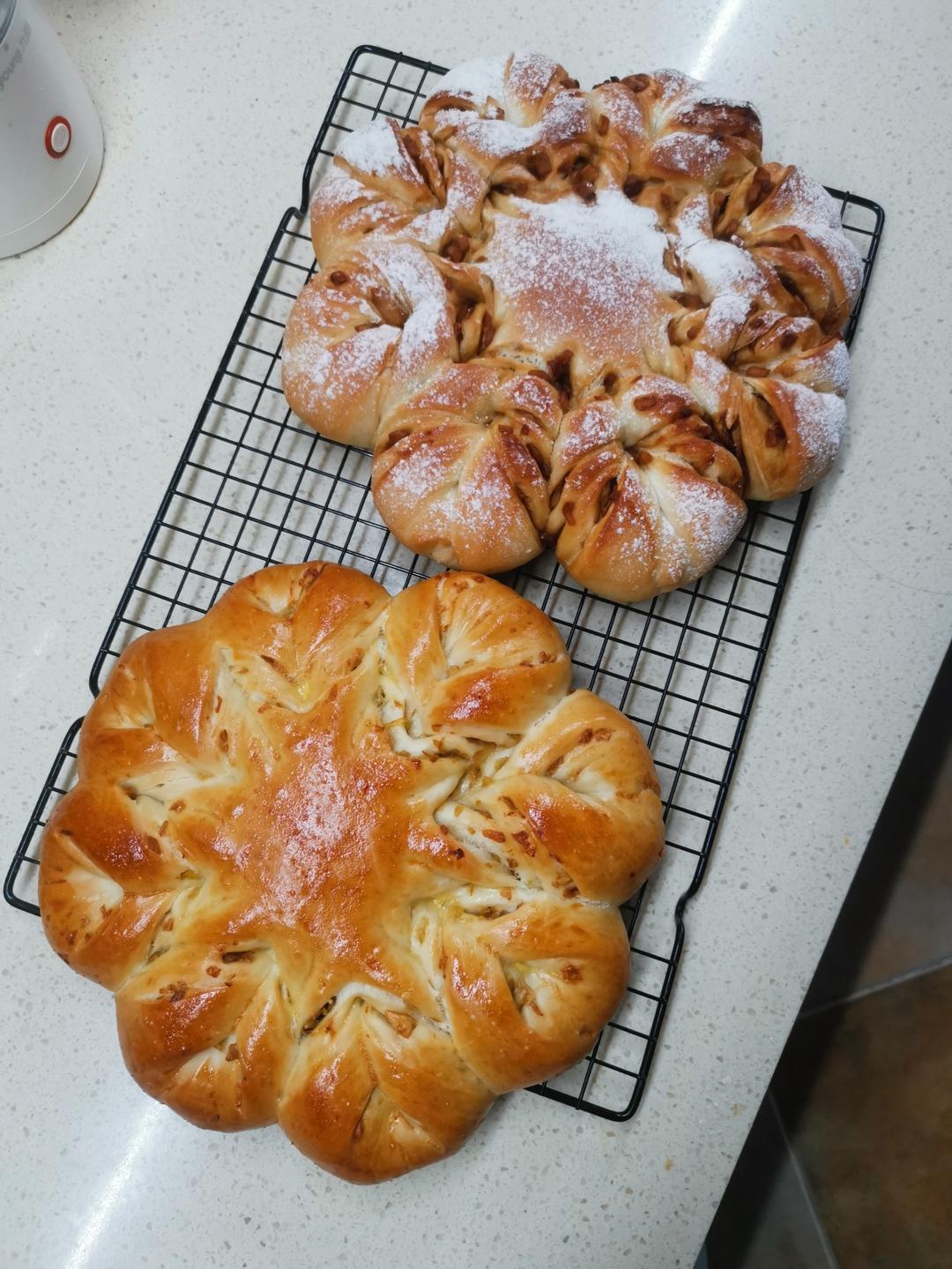 【小高姐】蒜香浓郁 造型优美 不用揉出手膜的面包