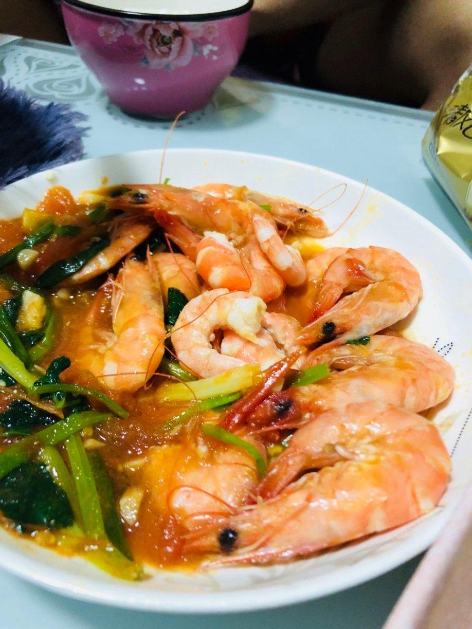 番茄汁大虾