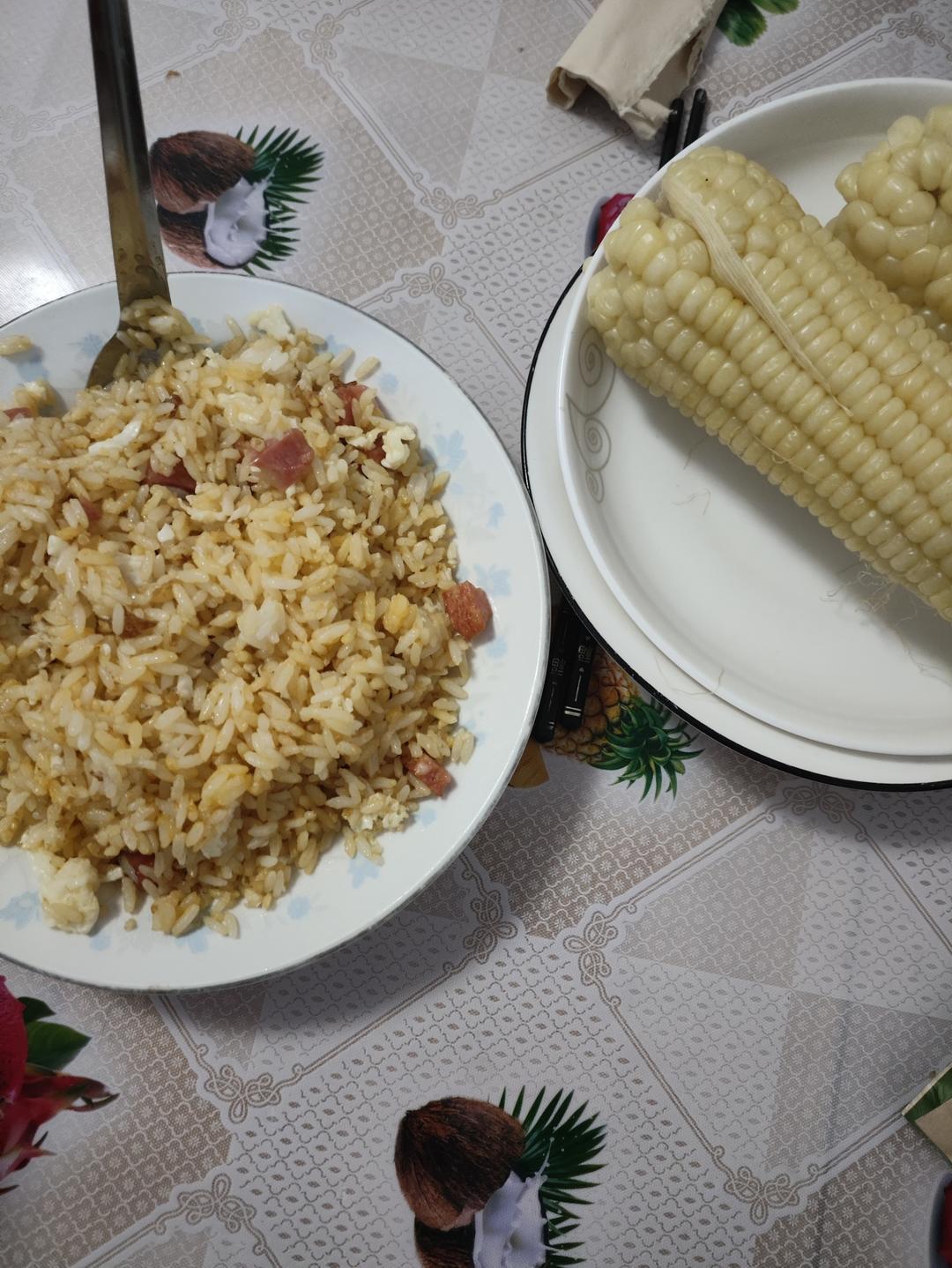 炒米饭蛋炒饭二十分钟快手家常