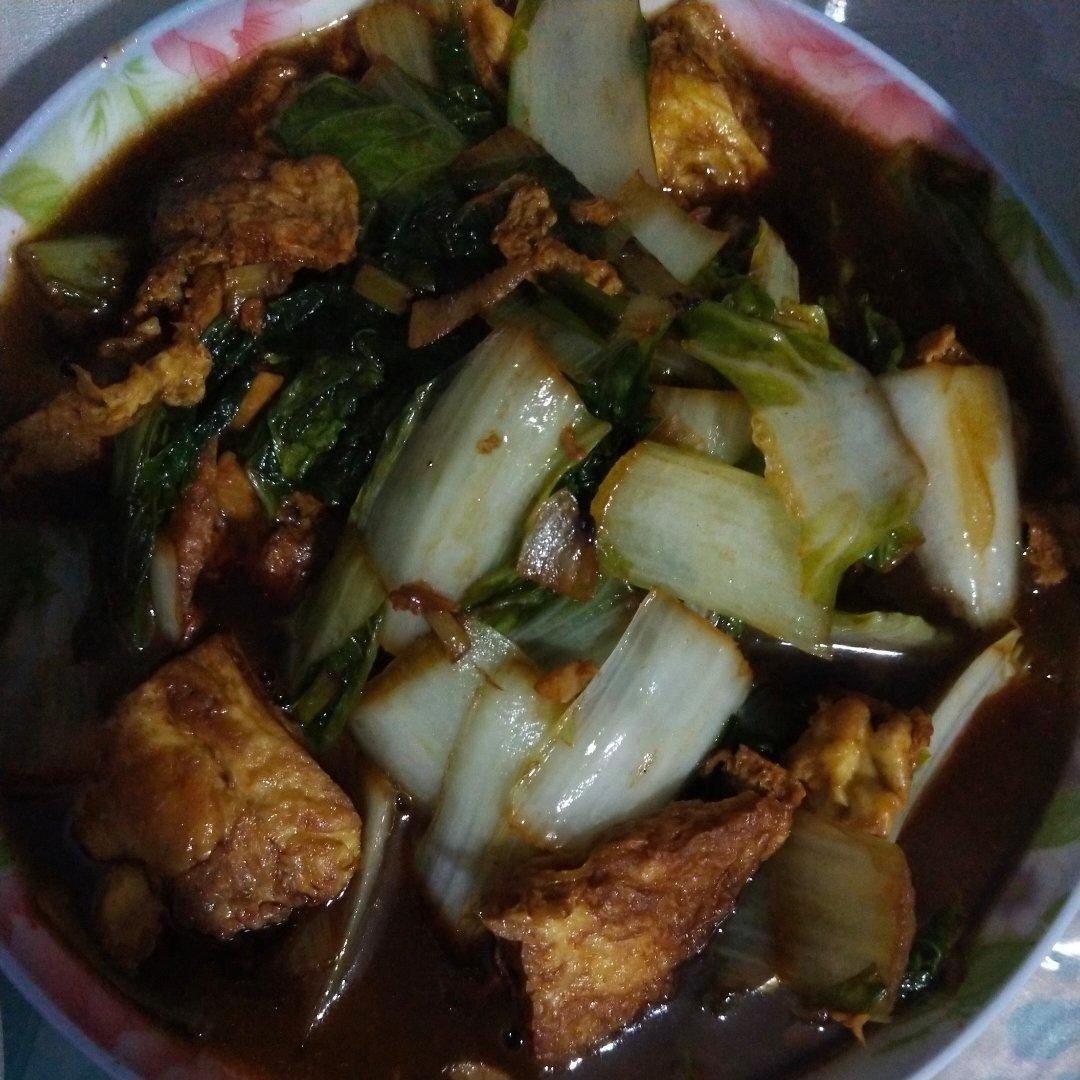 糖醋荷包蛋杭白菜