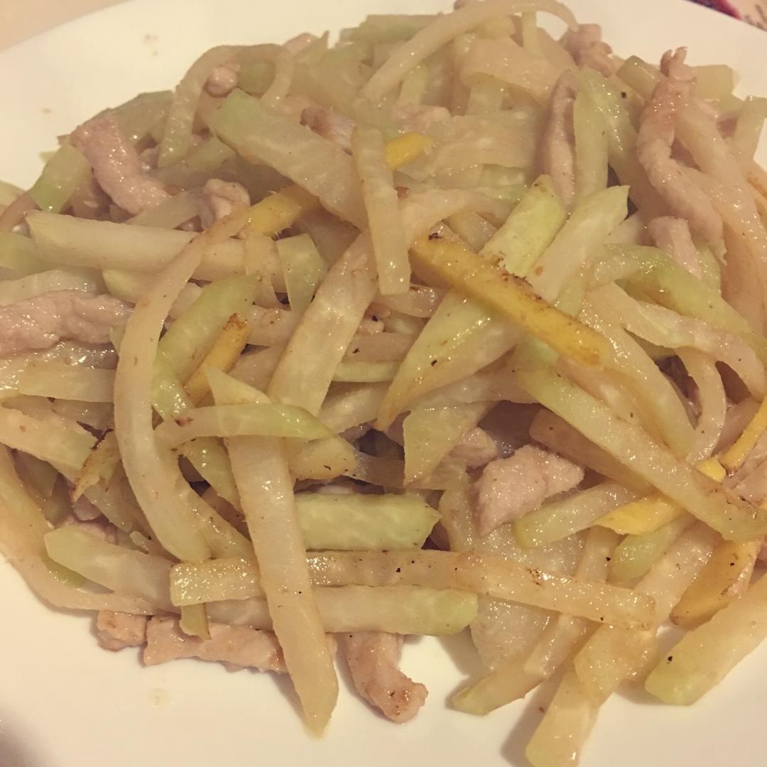 苤蓝肉丝