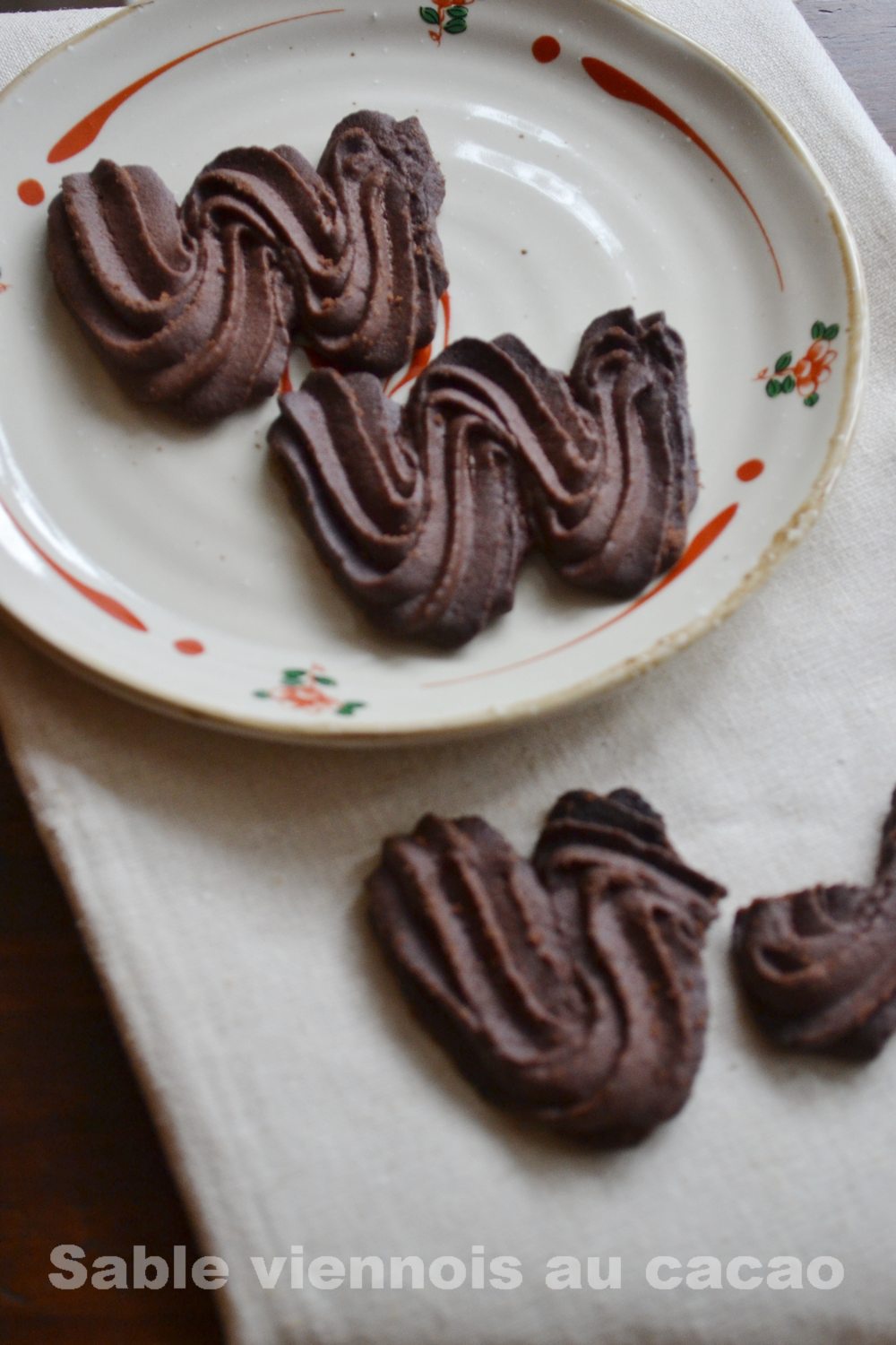 维也纳可可酥饼(Sable viennois au cacao)