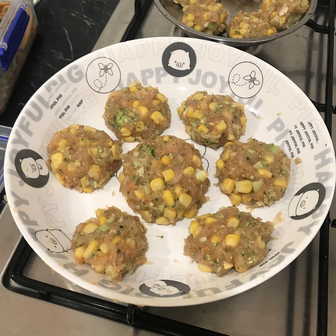 减脂鸡胸肉饼