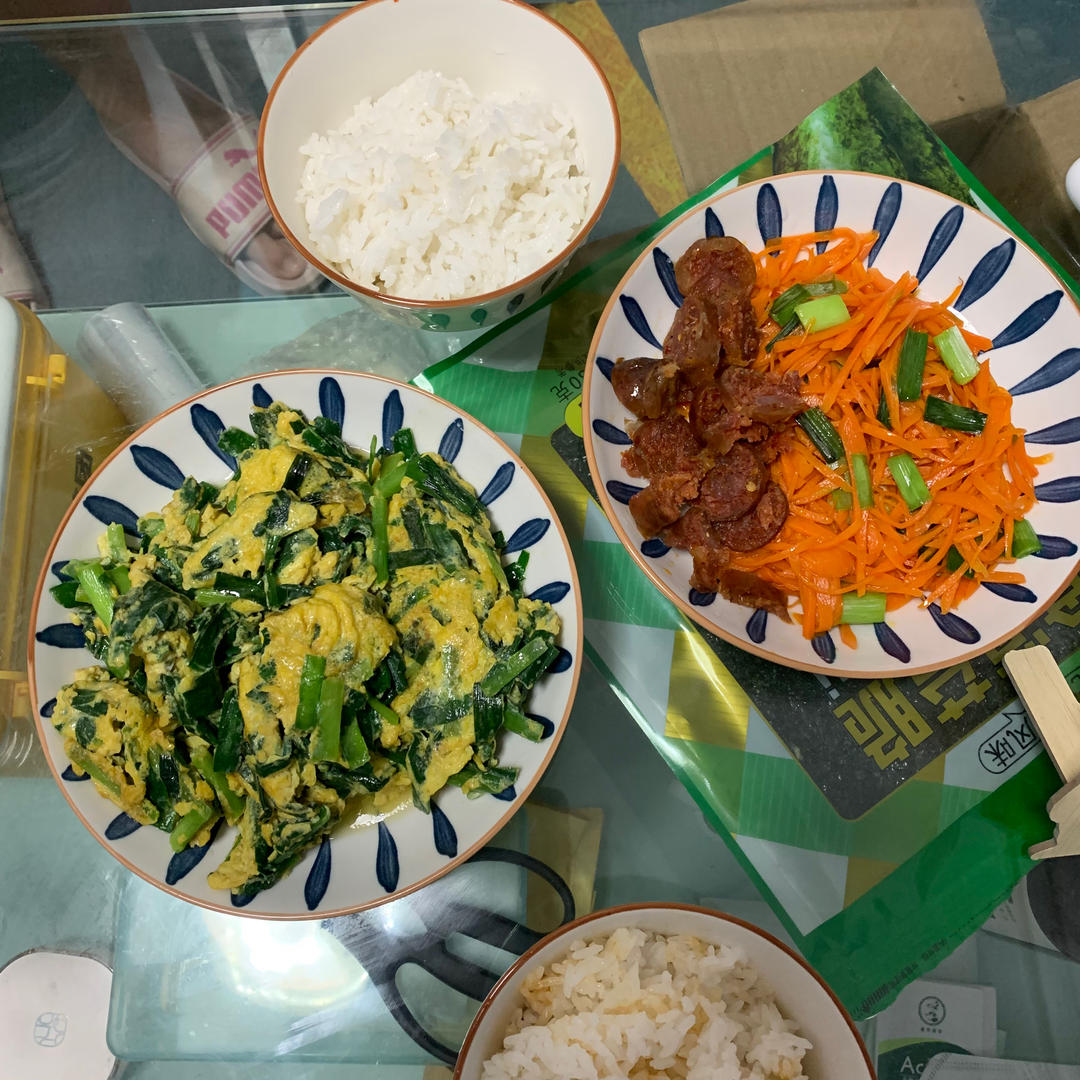 韭菜炒鸡蛋——三分钟快手下饭菜 掌握火候的秘诀