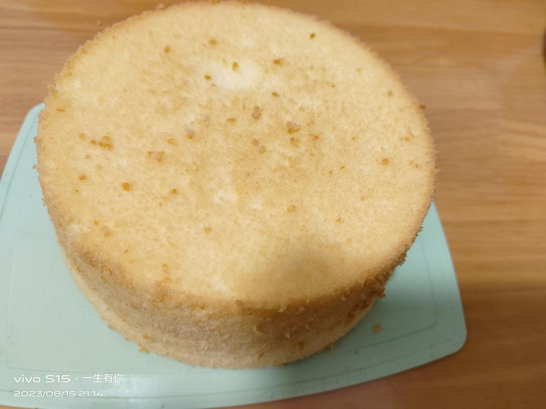 6寸基础戚风（蛋糕胚）