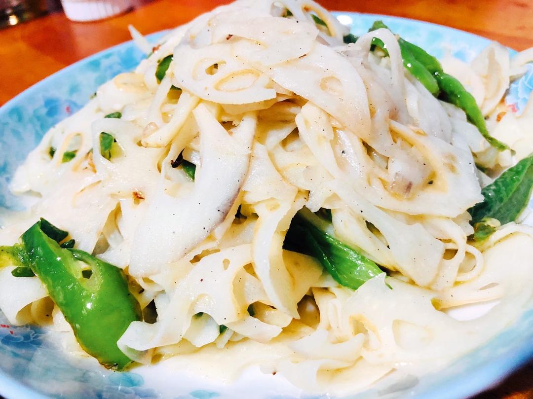 藕片炒肉（下饭版）