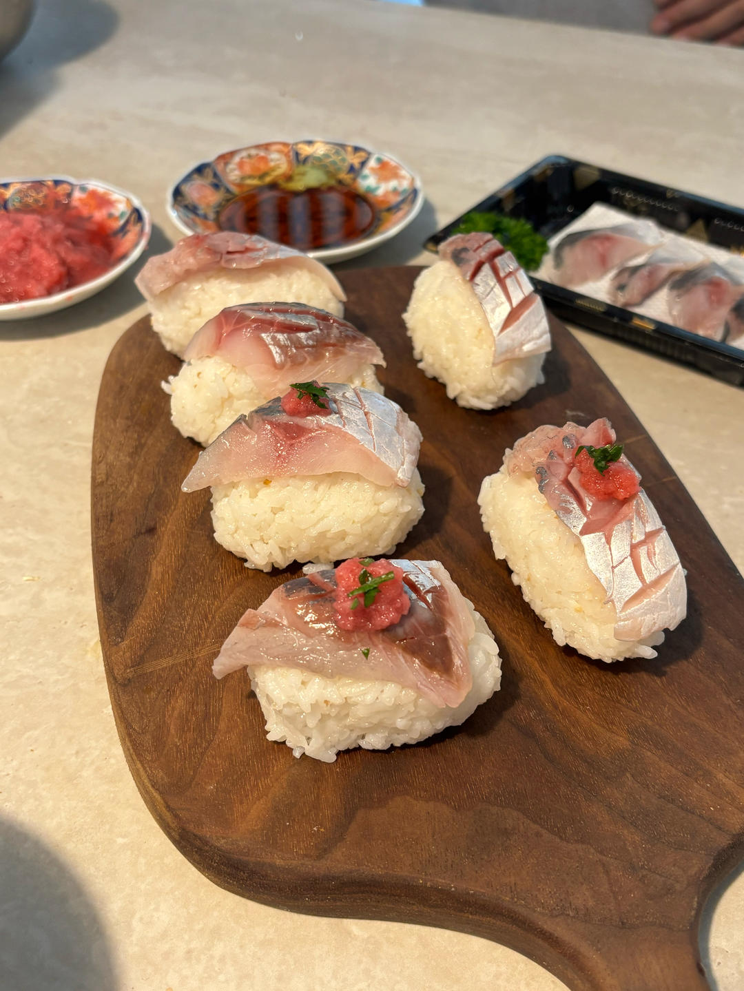 刺身寿司解腻萝卜泥