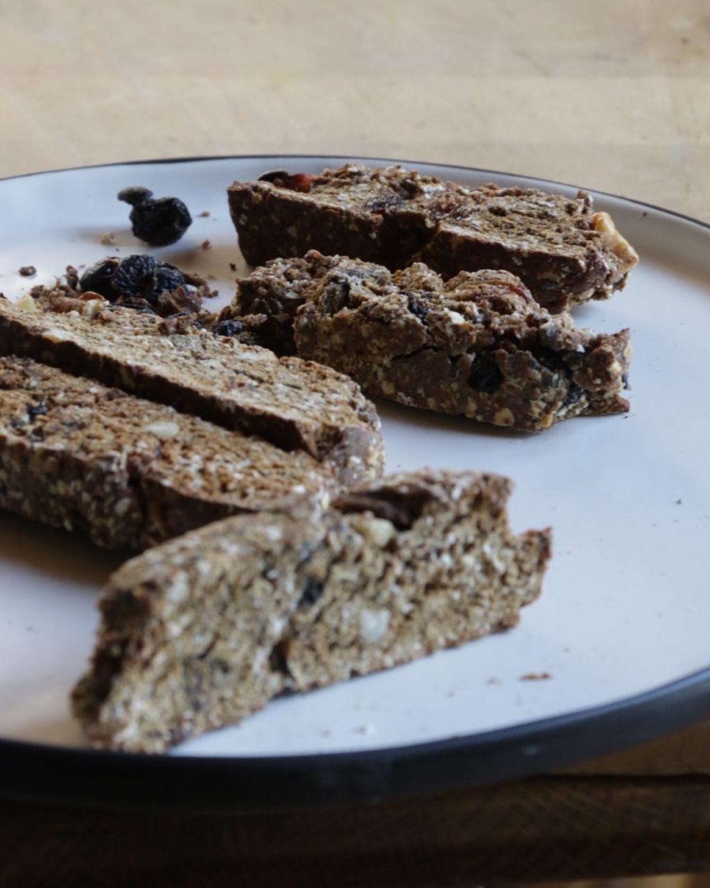 【健康零食】燕麦坚果意式脆饼