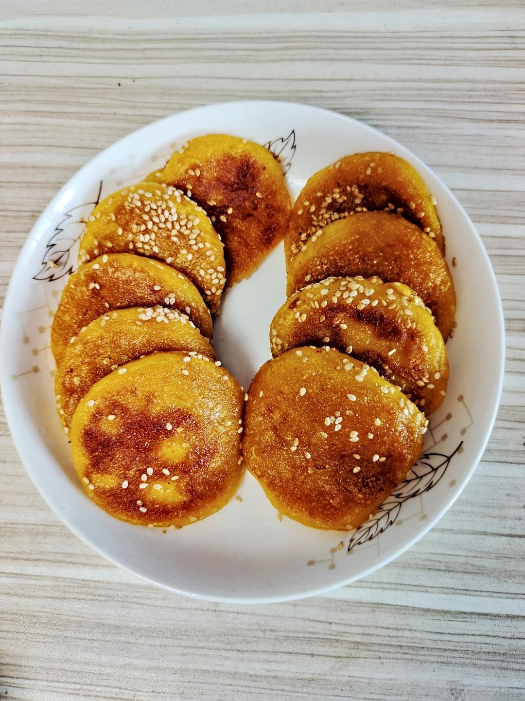 黄金南瓜饼