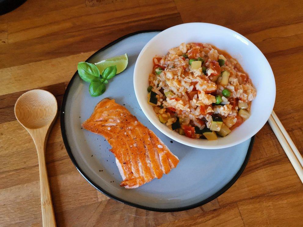 5分钟搞定超好吃的番茄🍅烩饭