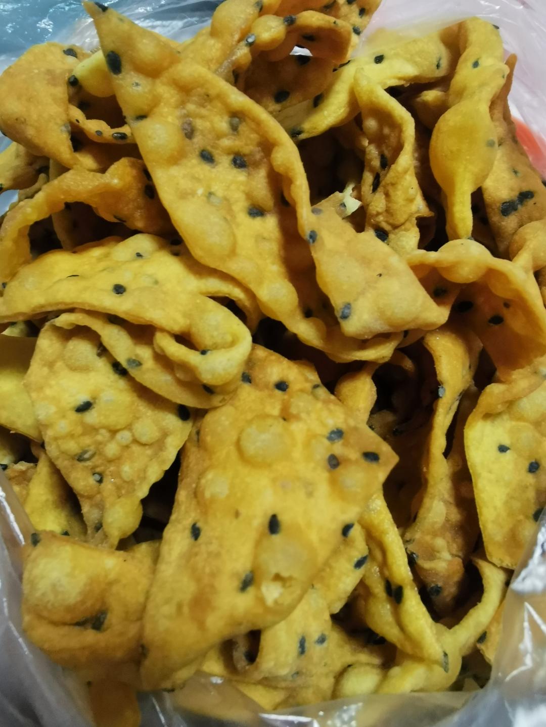 又香又酥的翻饺（麻叶）