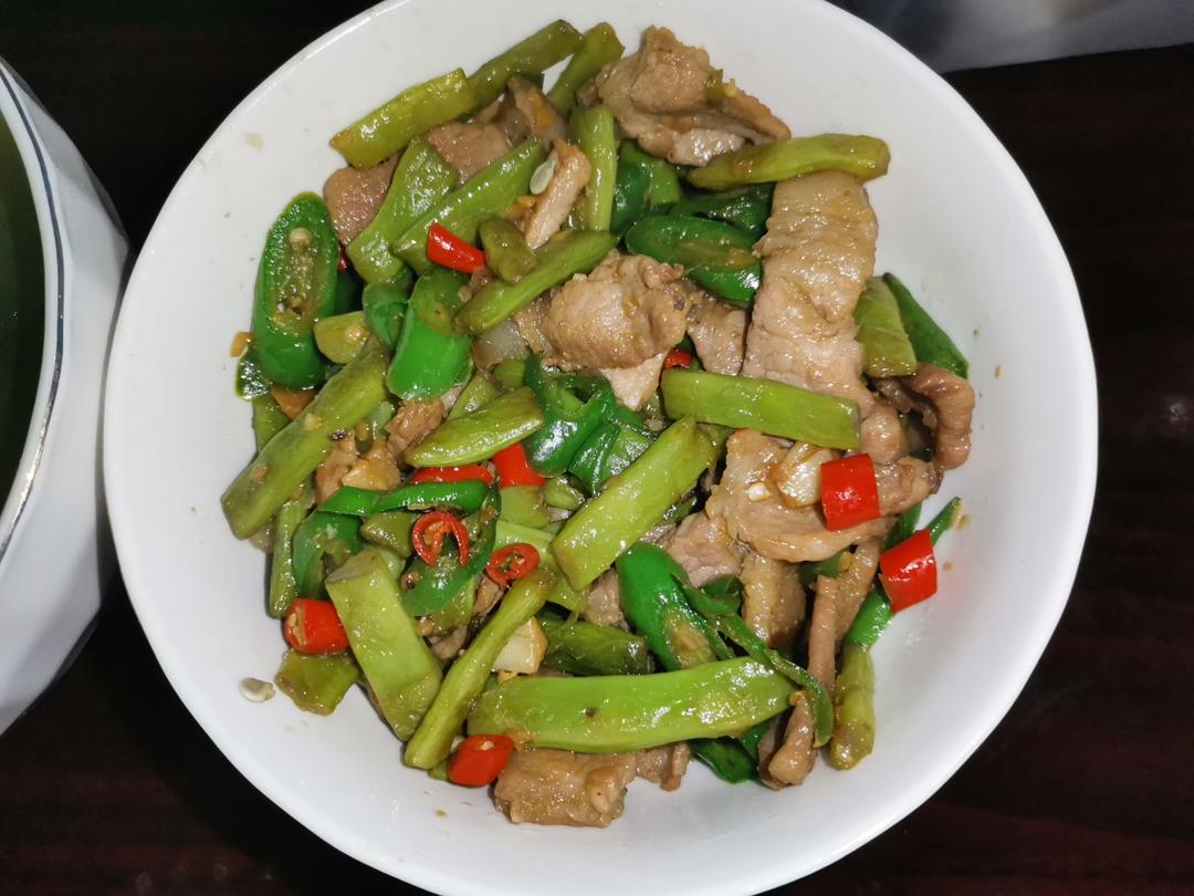 四季豆炒肉