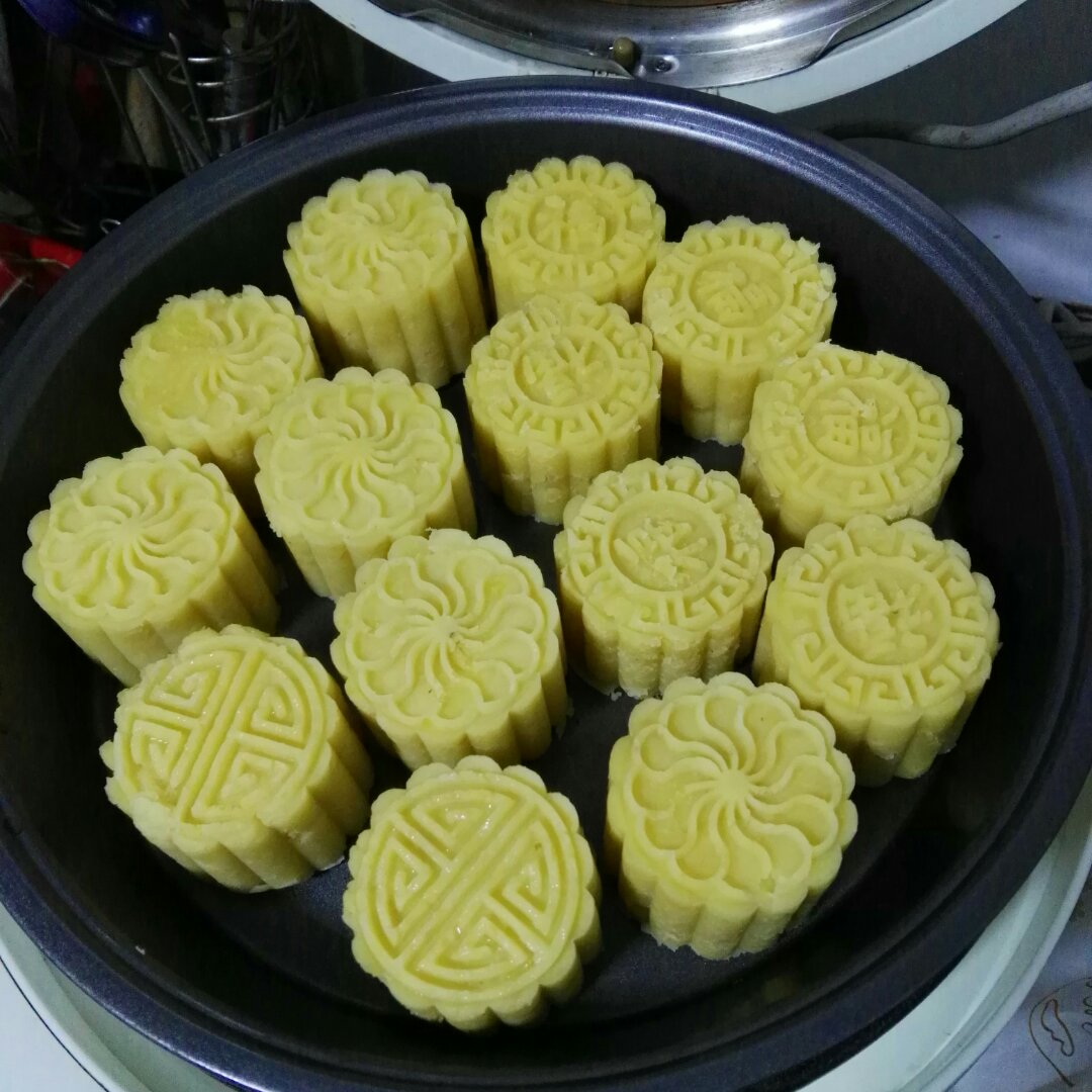 巧克力54做的绿豆糕