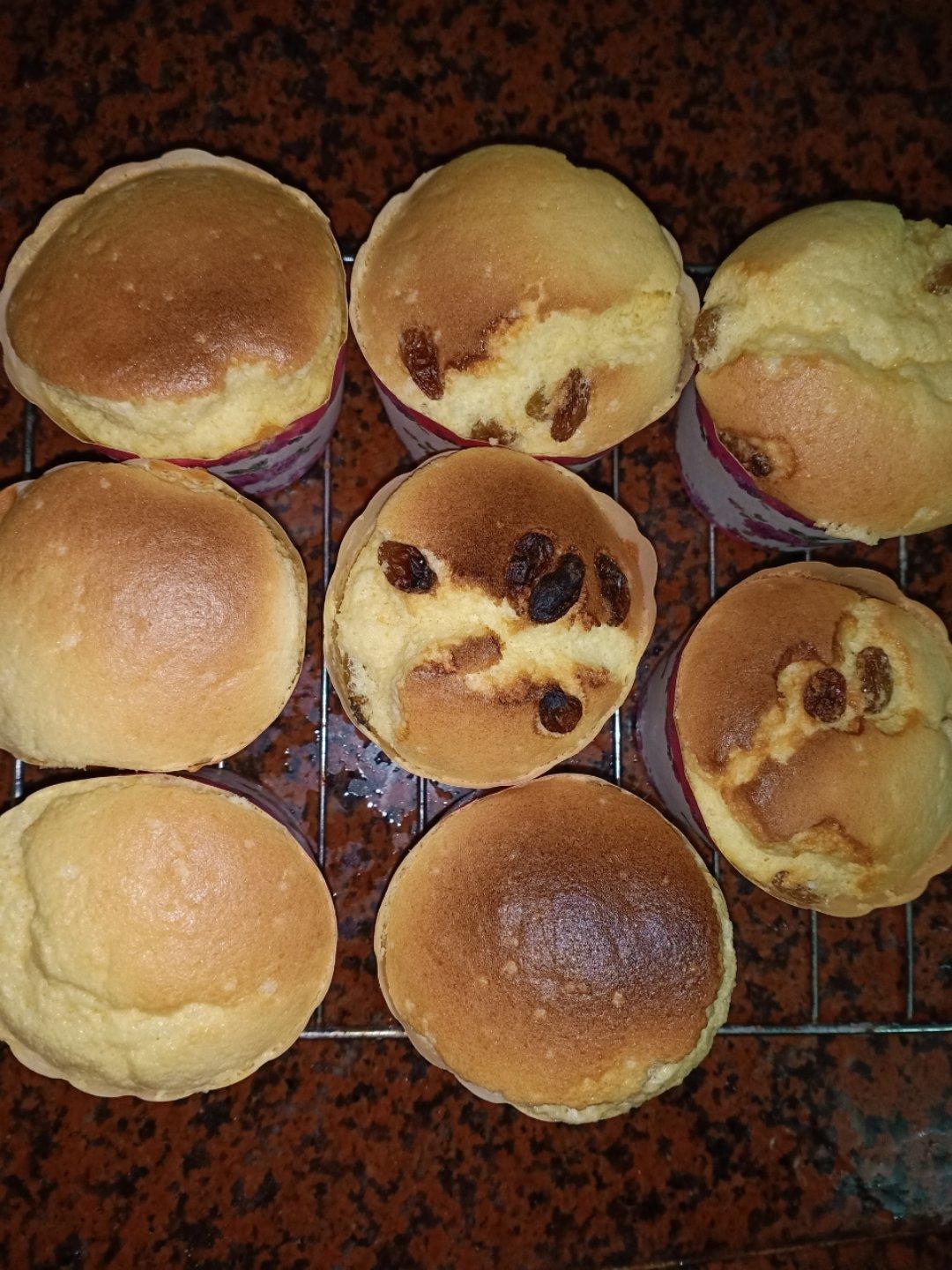 8寸戚风蛋糕，戚风纸杯蛋糕