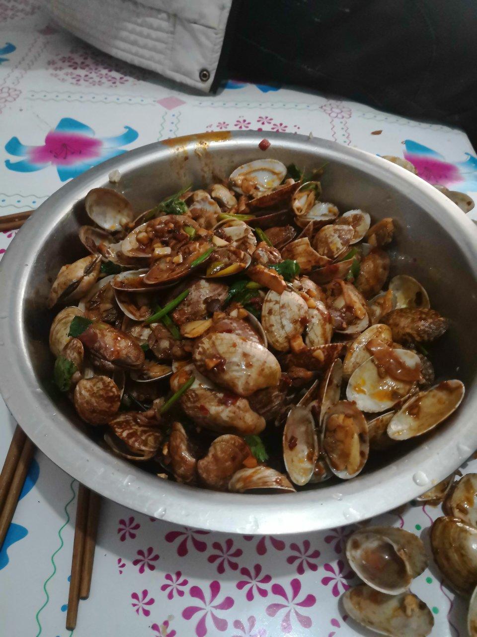 完爆烧烤摊的辣炒蛤蜊