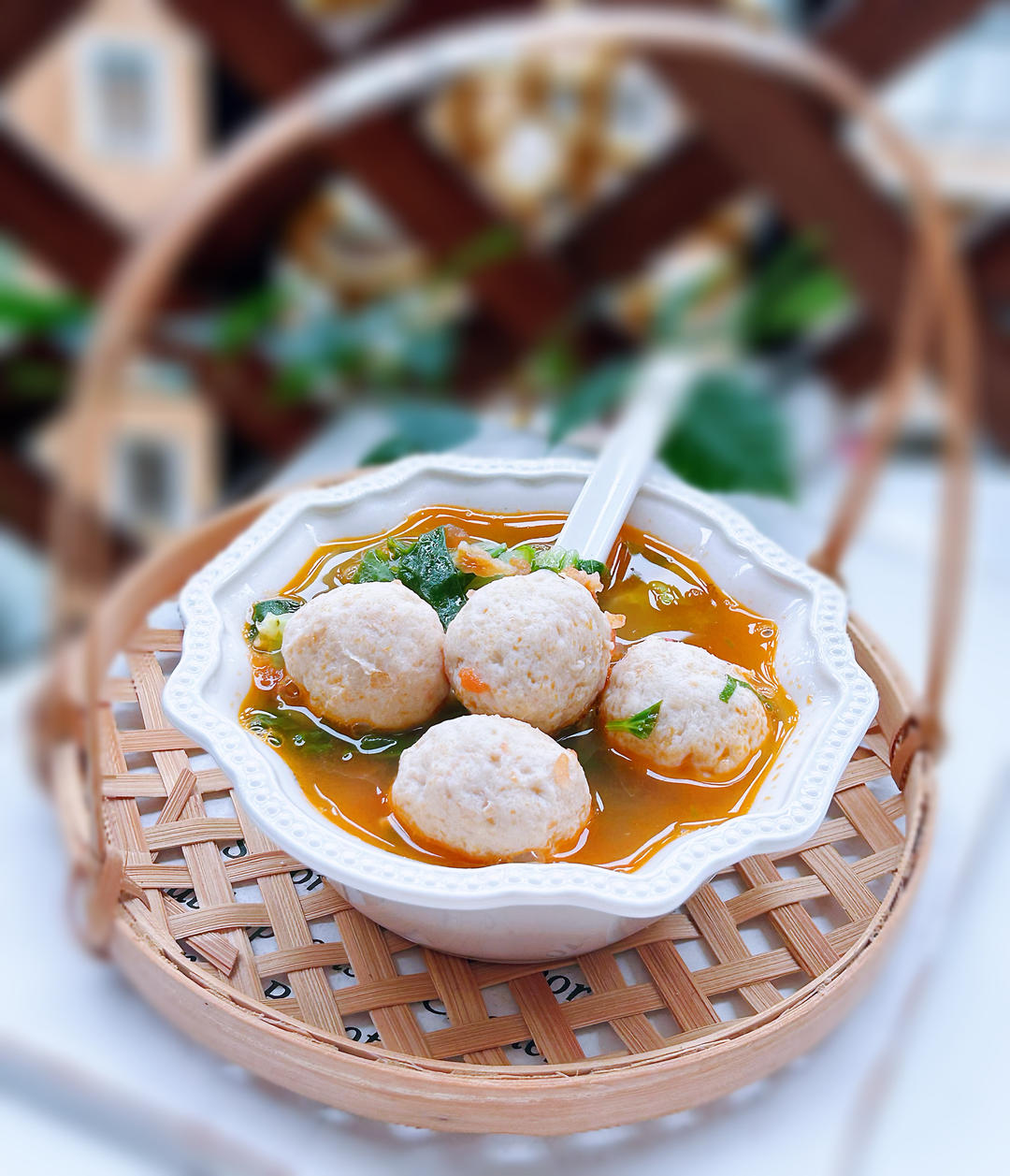 闪煮番茄🍅丸子汤