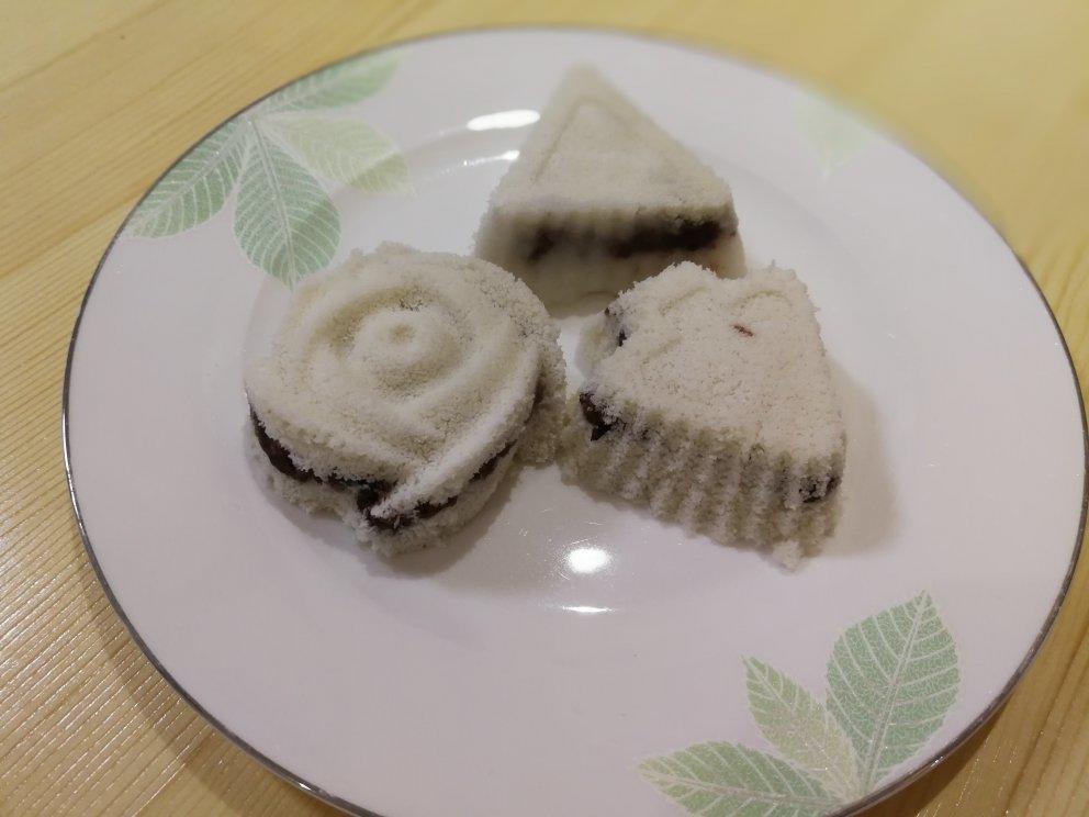 红豆雪蒸糕