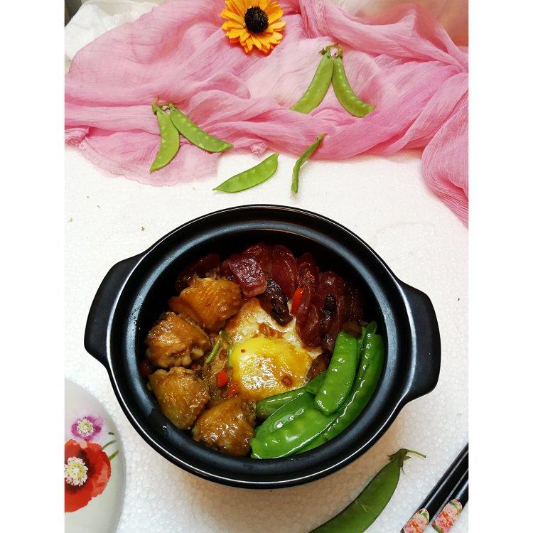 香肠煲仔饭