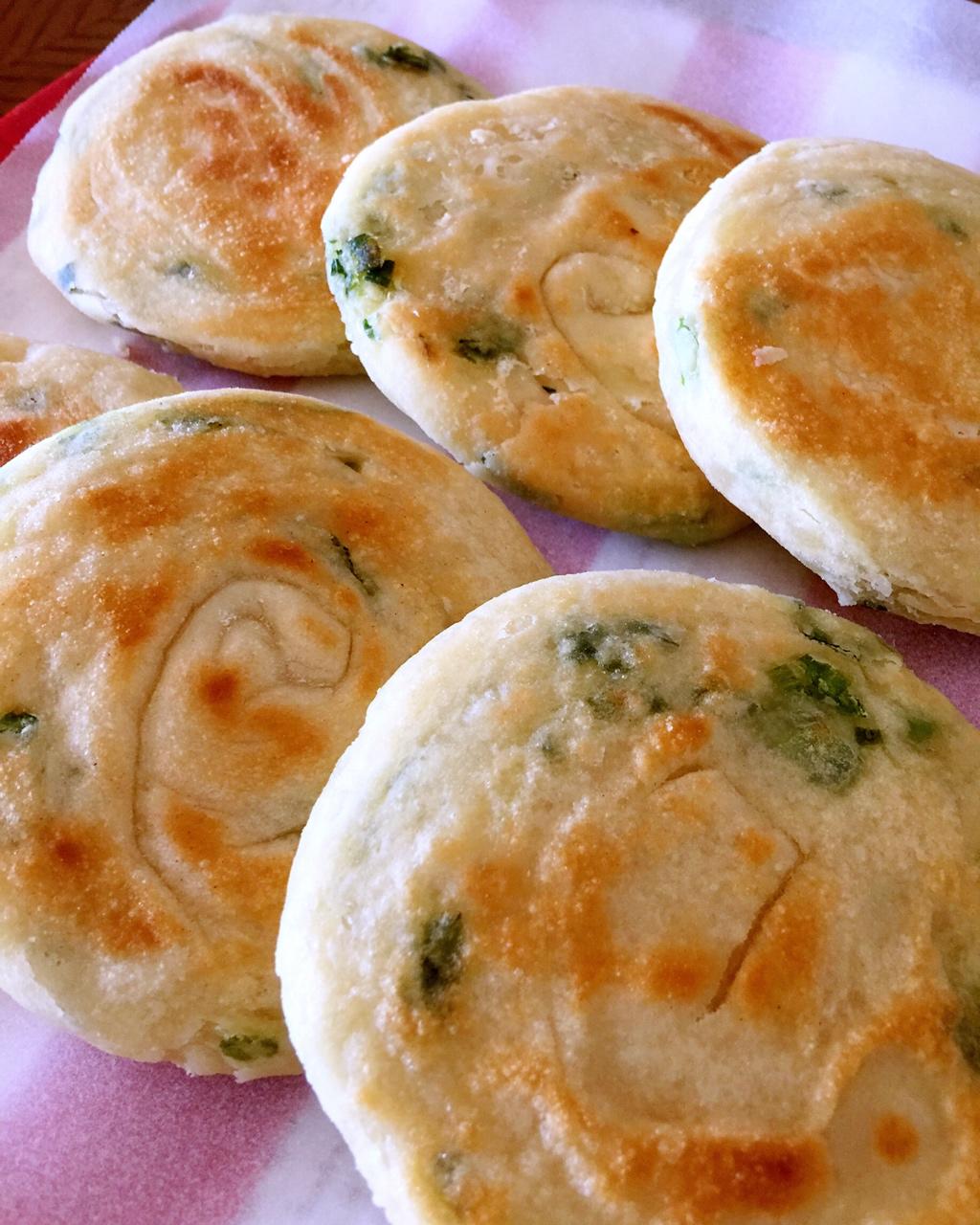 发面葱油酥饼