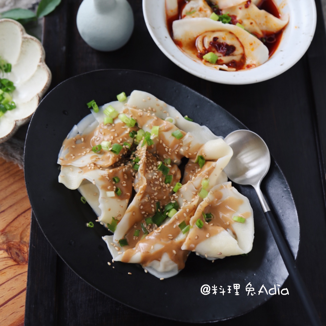 麻酱拌馄饨