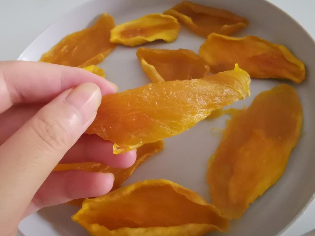 自晒芒果干(微波炉版)的做法