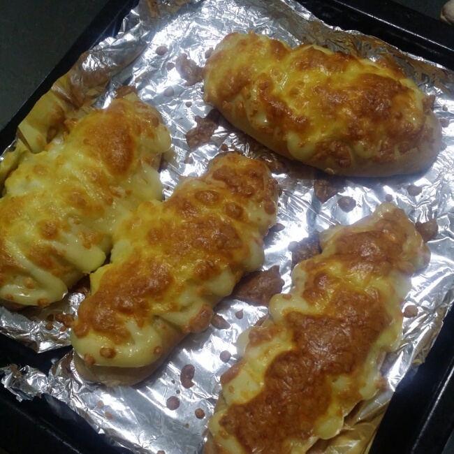 香葱芝士面包条