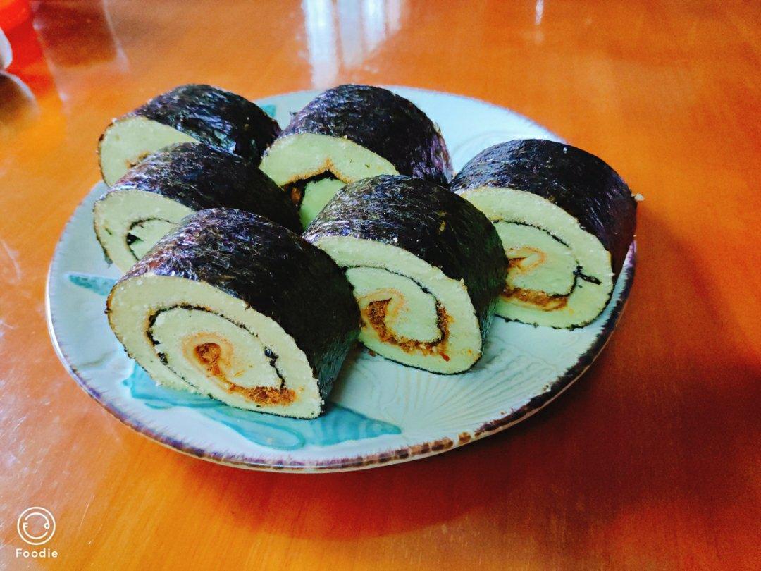海苔肉松蛋糕卷
