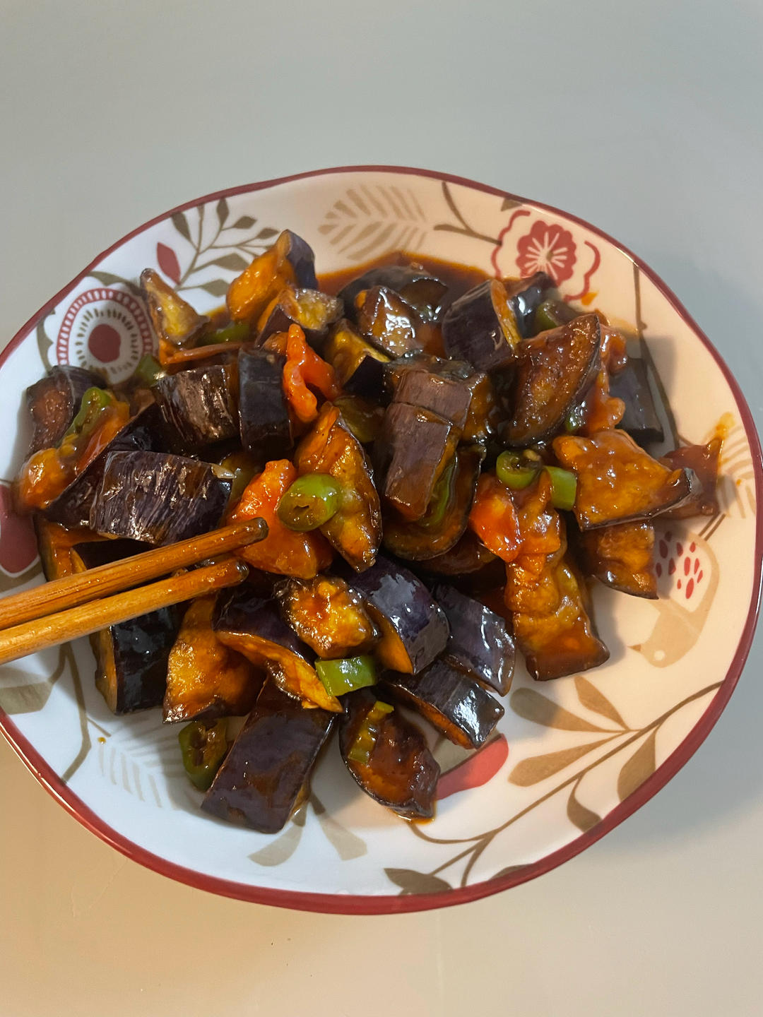 比饭馆好吃的烧茄子