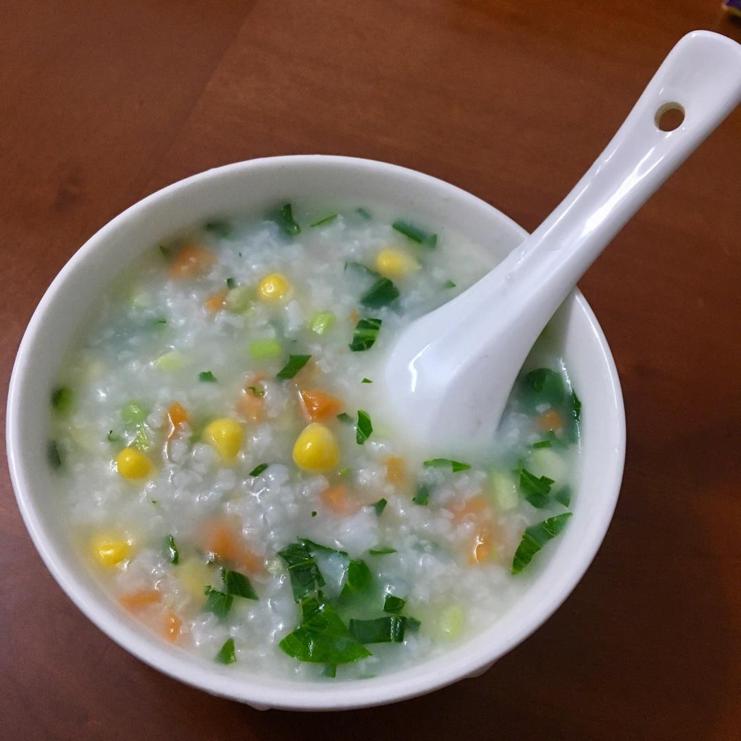 我和旧时光做的五彩素营养粥