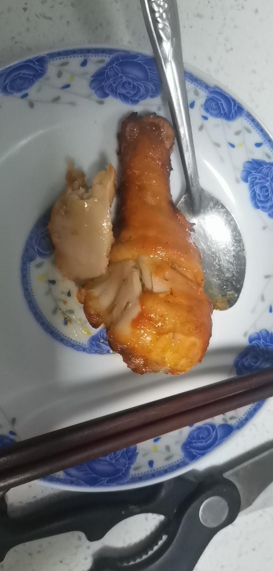 简单的空气炸锅奥尔良鸡腿