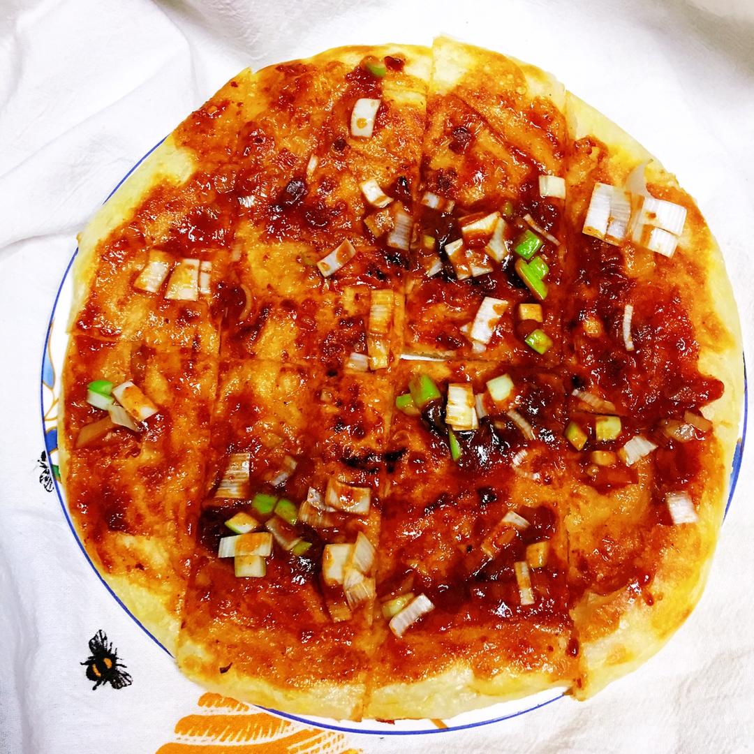 酥的掉渣的酱香饼，老公说都可以开店啦