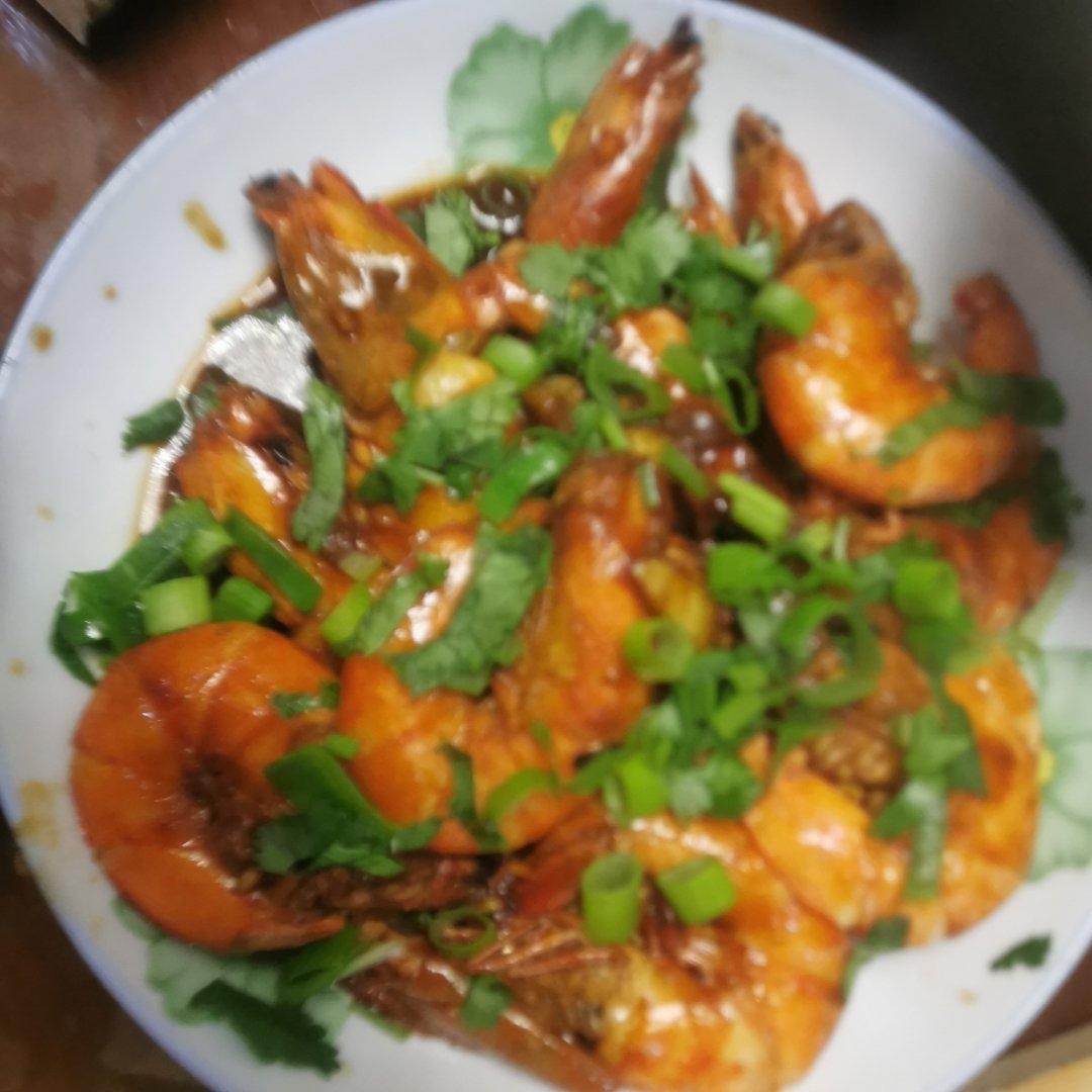 家庭版油焖大虾