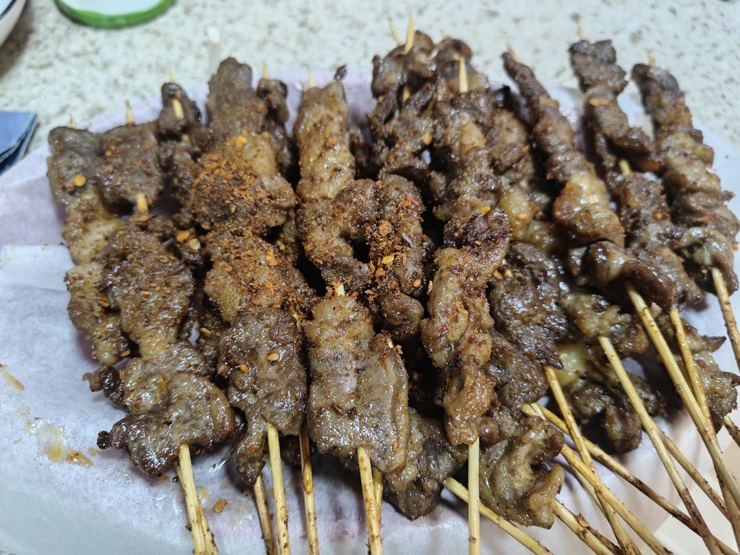 巨好吃的羊肉烤串（烤箱版）