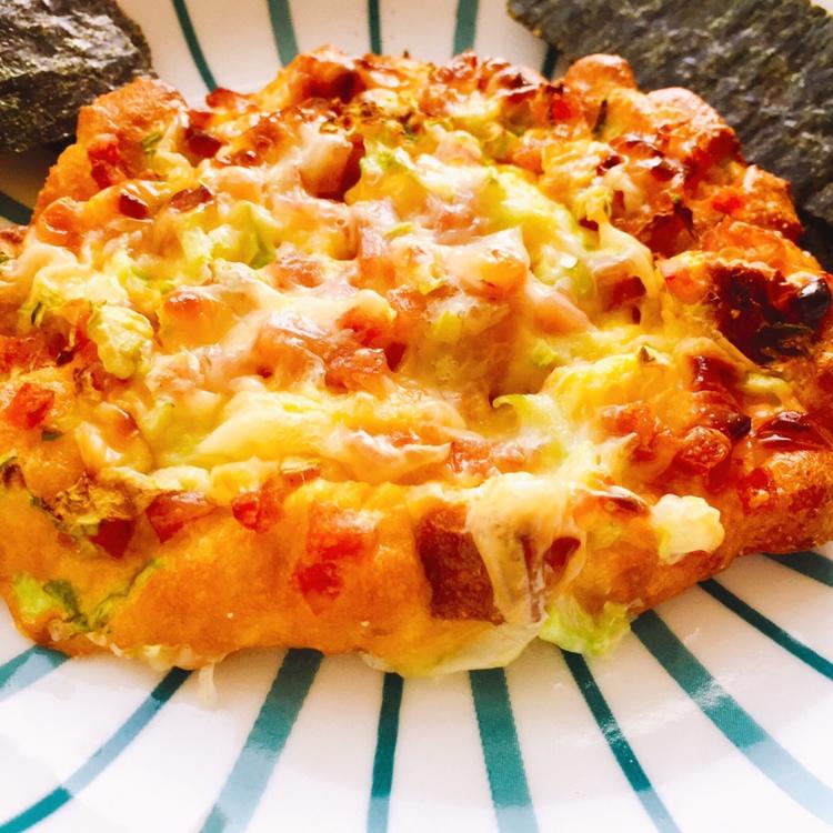 空气炸锅版披萨🍕的做法