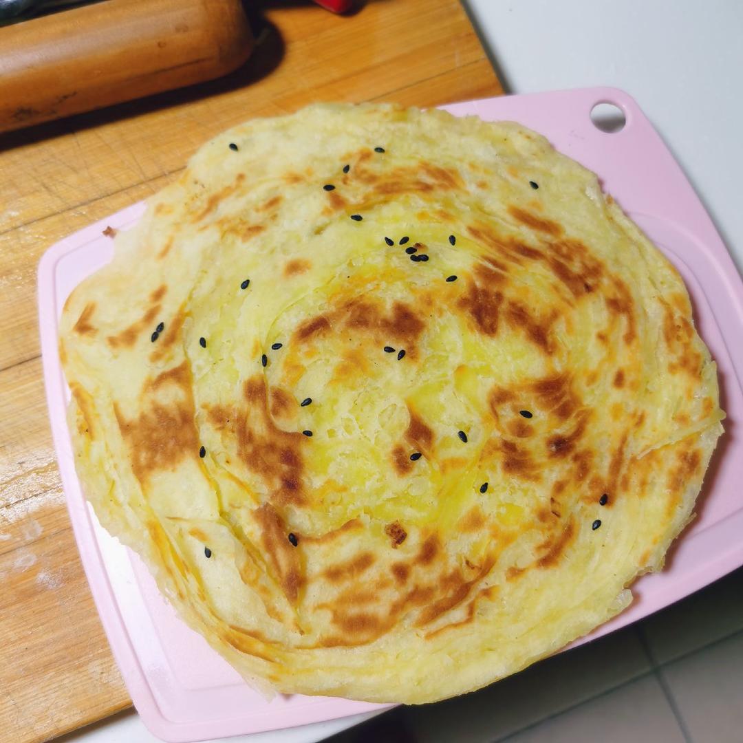 发面葱油酥饼