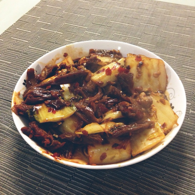 鱼香白菜