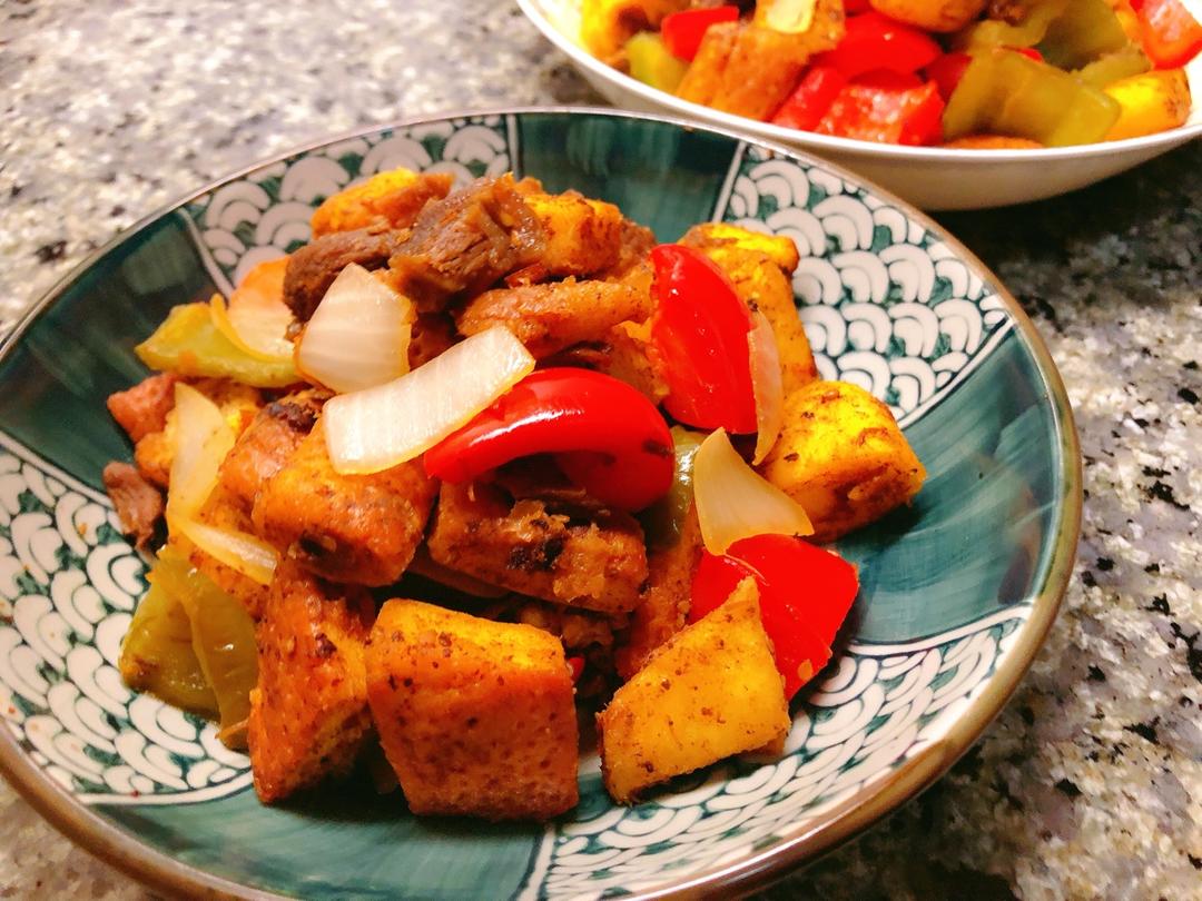 种草拔草无限循环做的孜然炒馕