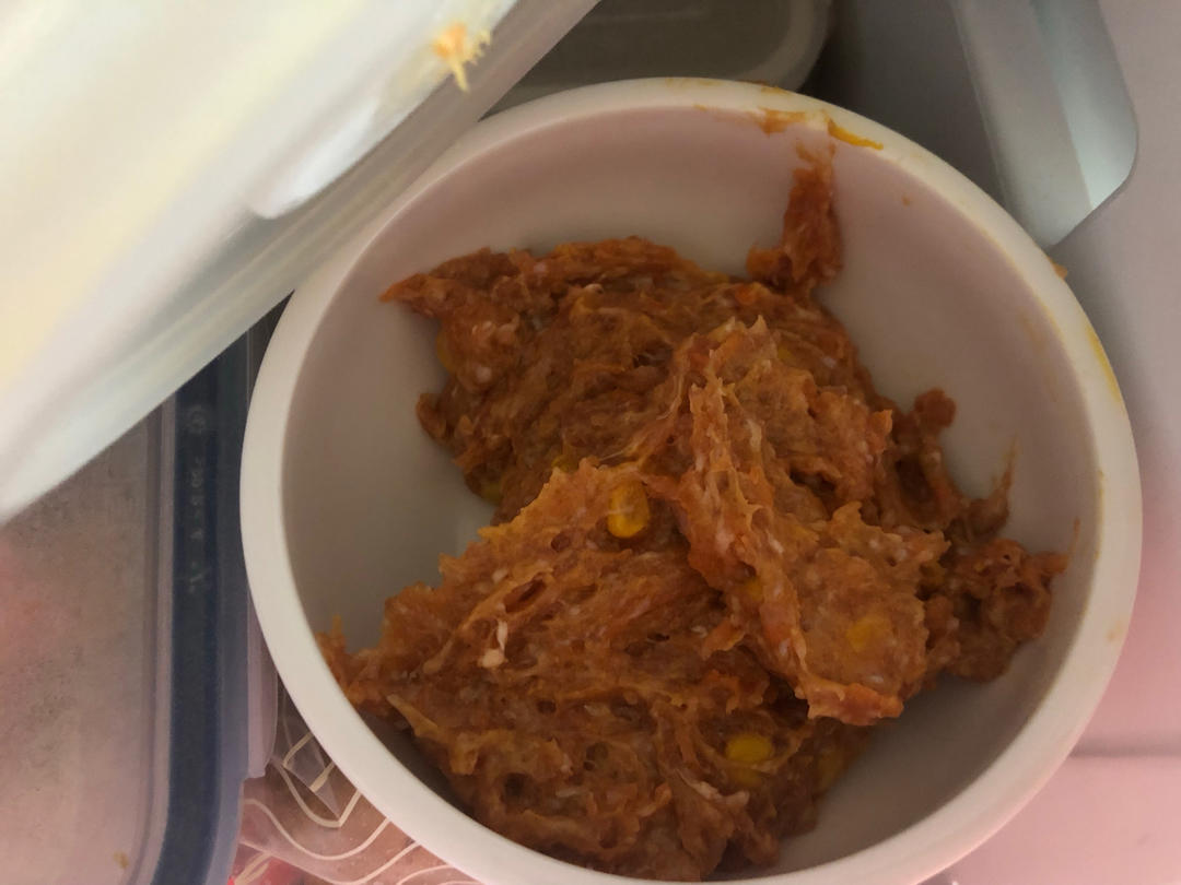 万能玉米胡萝卜猪肉馅