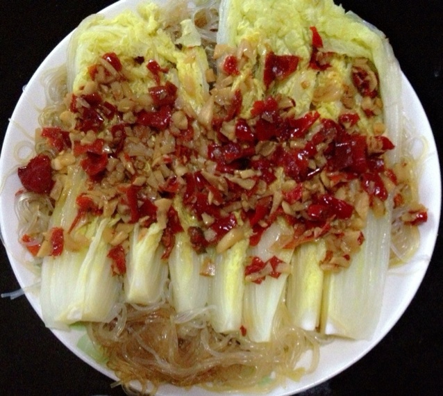 蒜蓉粉丝娃娃菜
