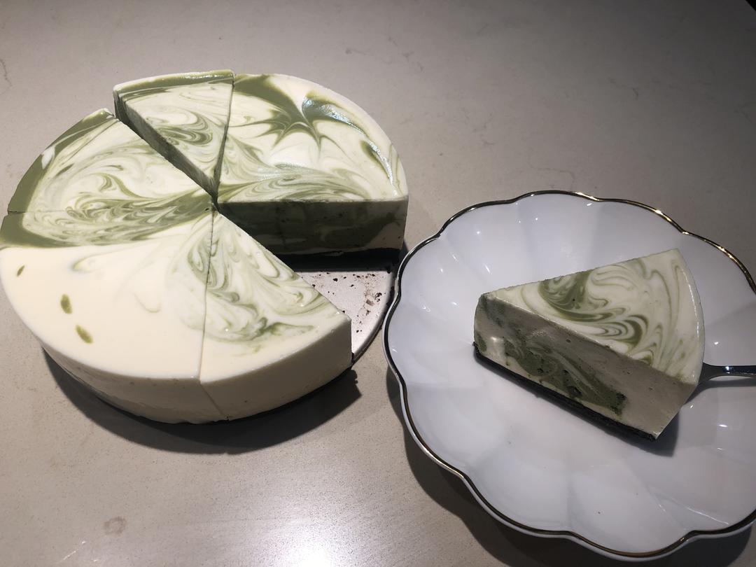 抹茶大理石酸奶慕斯小美版