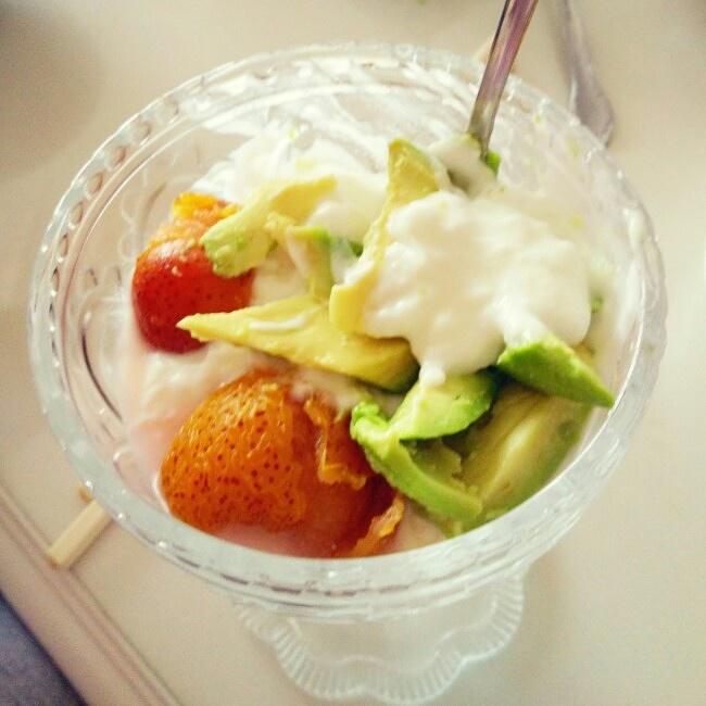 酸奶水果的做法