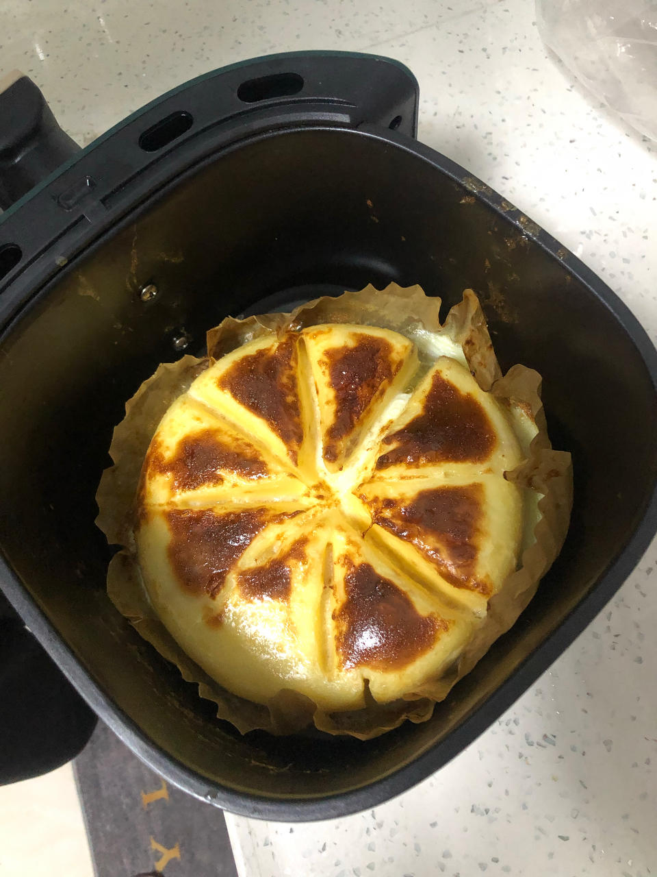 空气炸锅烤牛奶！外焦里嫩！好吃绝了！